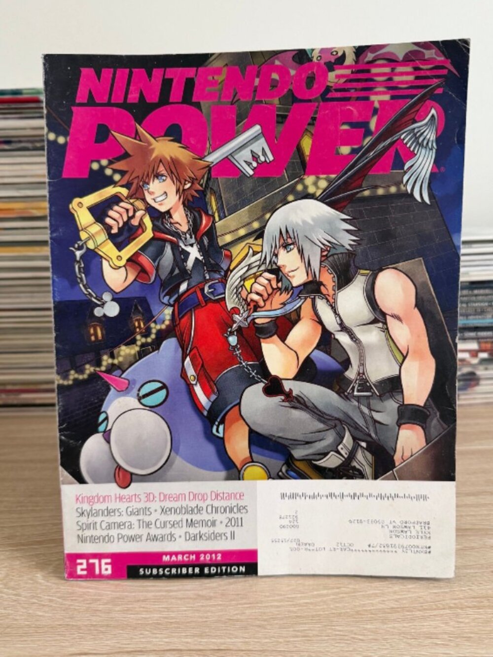 Nintendo Power Magazine March 2012 Subscriber Edition #276